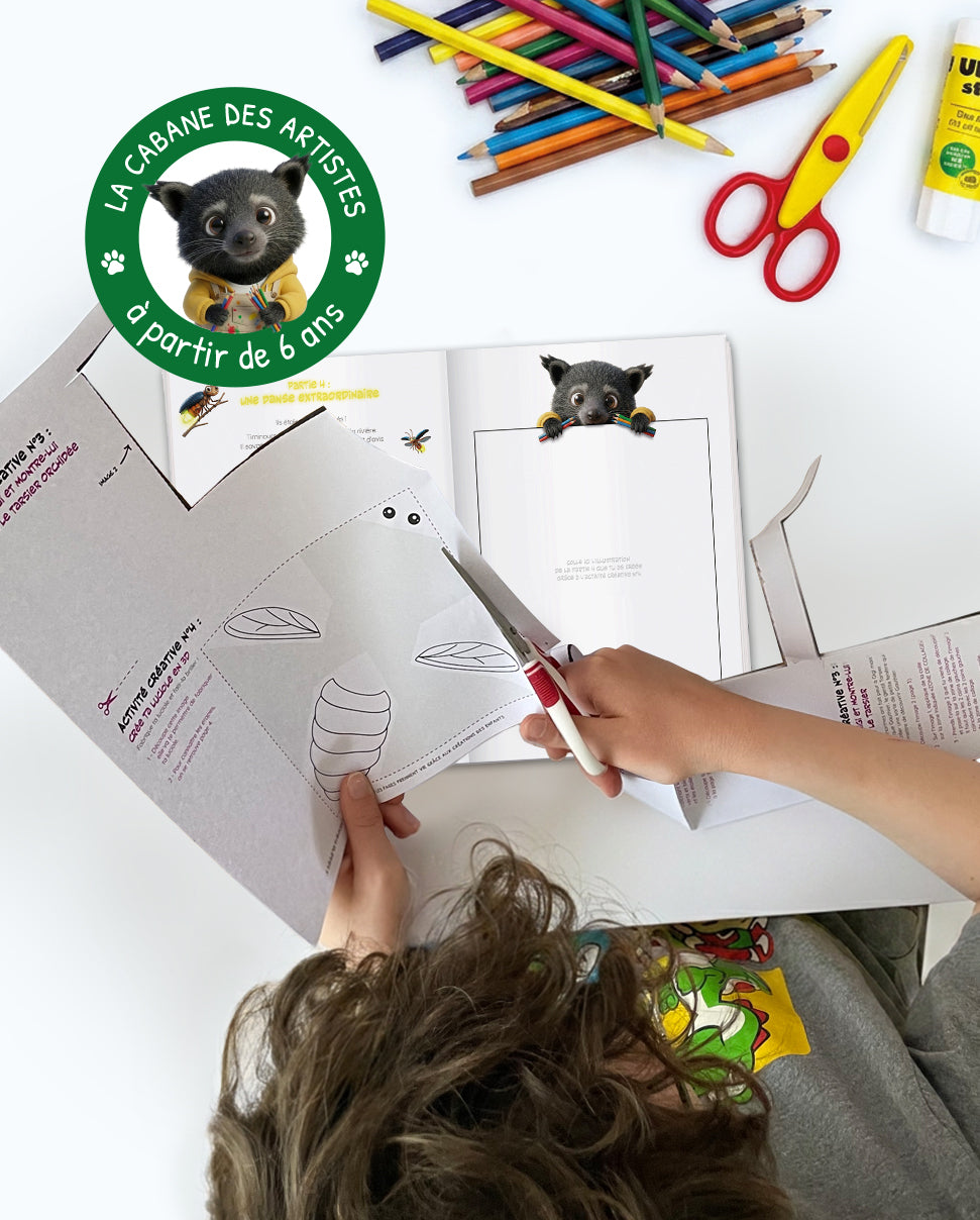 Kit Créatif Enfant à imprimer | La Nuit | Activité sans écran à partir de 6 ans