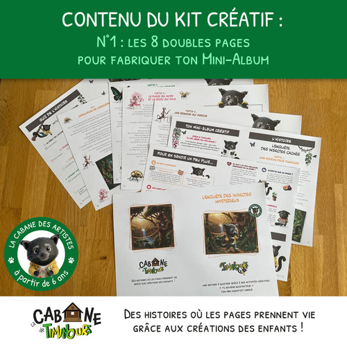 Kit Créatif Enfant à imprimer | Les insectes | Activité sans écran à partir de 6 ans