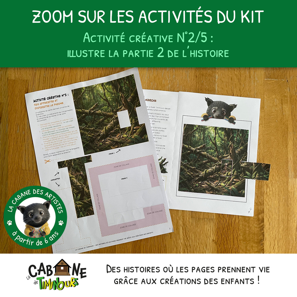 Kit Créatif Enfant à imprimer | Les insectes | Activité sans écran à partir de 6 ans