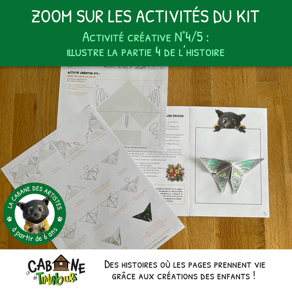 Kit Créatif Enfant à imprimer | Les insectes | Activité sans écran à partir de 6 ans