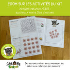 Kit Créatif Enfant à imprimer | Les Insectes | Activité sans écran 4-5 ans