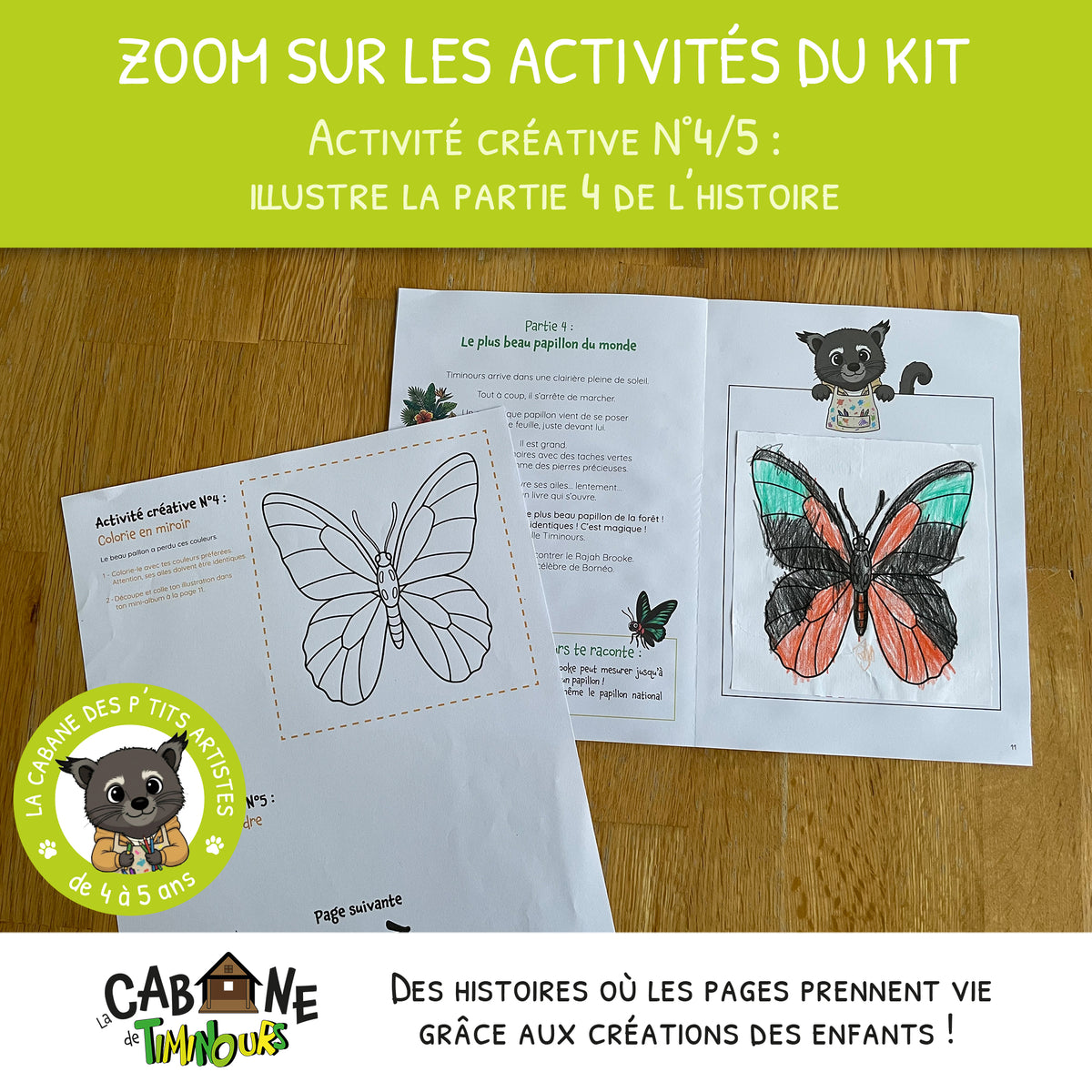 Kit Créatif Enfant à imprimer | Les Insectes | Activité sans écran 4-5 ans