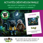 Kit Créatif Enfant à imprimer | La Nuit | Activité sans écran à partir de 6 ans