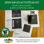 Kit Créatif Enfant à imprimer | La Nuit | Activité sans écran à partir de 6 ans