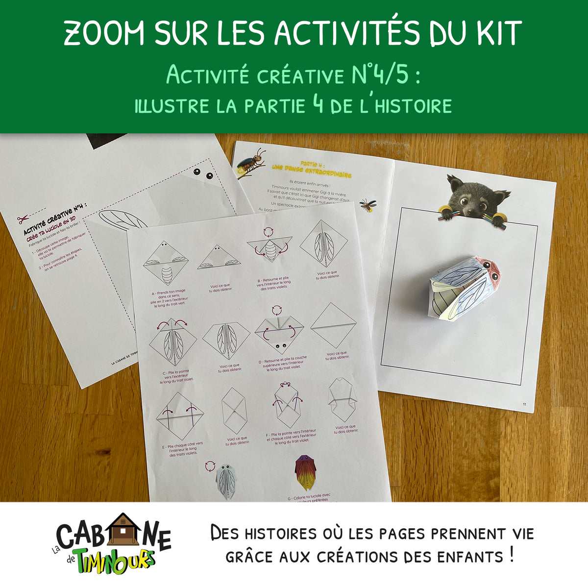 Kit Créatif Enfant à imprimer | La Nuit | Activité sans écran à partir de 6 ans