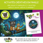 Kit Créatif Enfant à imprimer | La nuit | Activité sans écran 4-5 ans