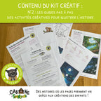 Kit Créatif Enfant à imprimer | La nuit | Activité sans écran 4-5 ans