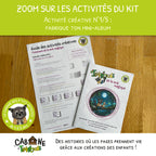 Kit Créatif Enfant à imprimer | La nuit | Activité sans écran 4-5 ans