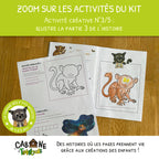 Kit Créatif Enfant à imprimer | La nuit | Activité sans écran 4-5 ans